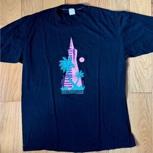 Vintage 1982 San Francisco Tee - Transamerica Building – Sportswear Tag – L